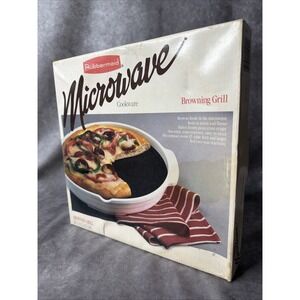 Vintage 1985 Rubbermaid Microwave Browning Grill New